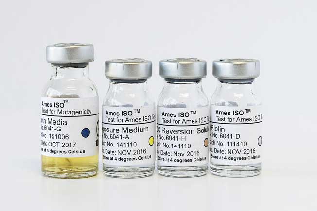 muta chromoplate amesTest ISO viles